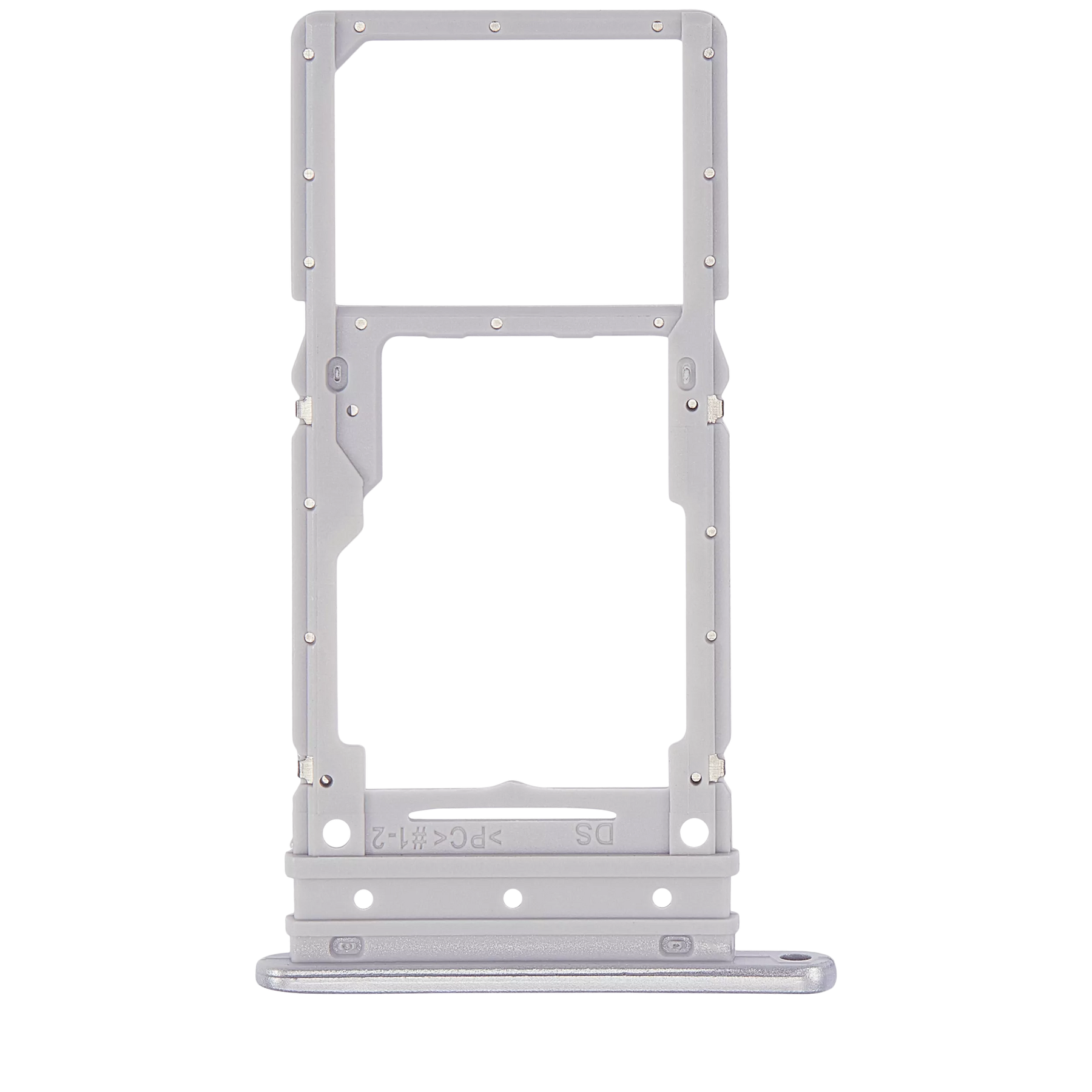 Dual Sim Card Tray Compatible For Samsung Galaxy A34 (A346 / 2023) (Silver)