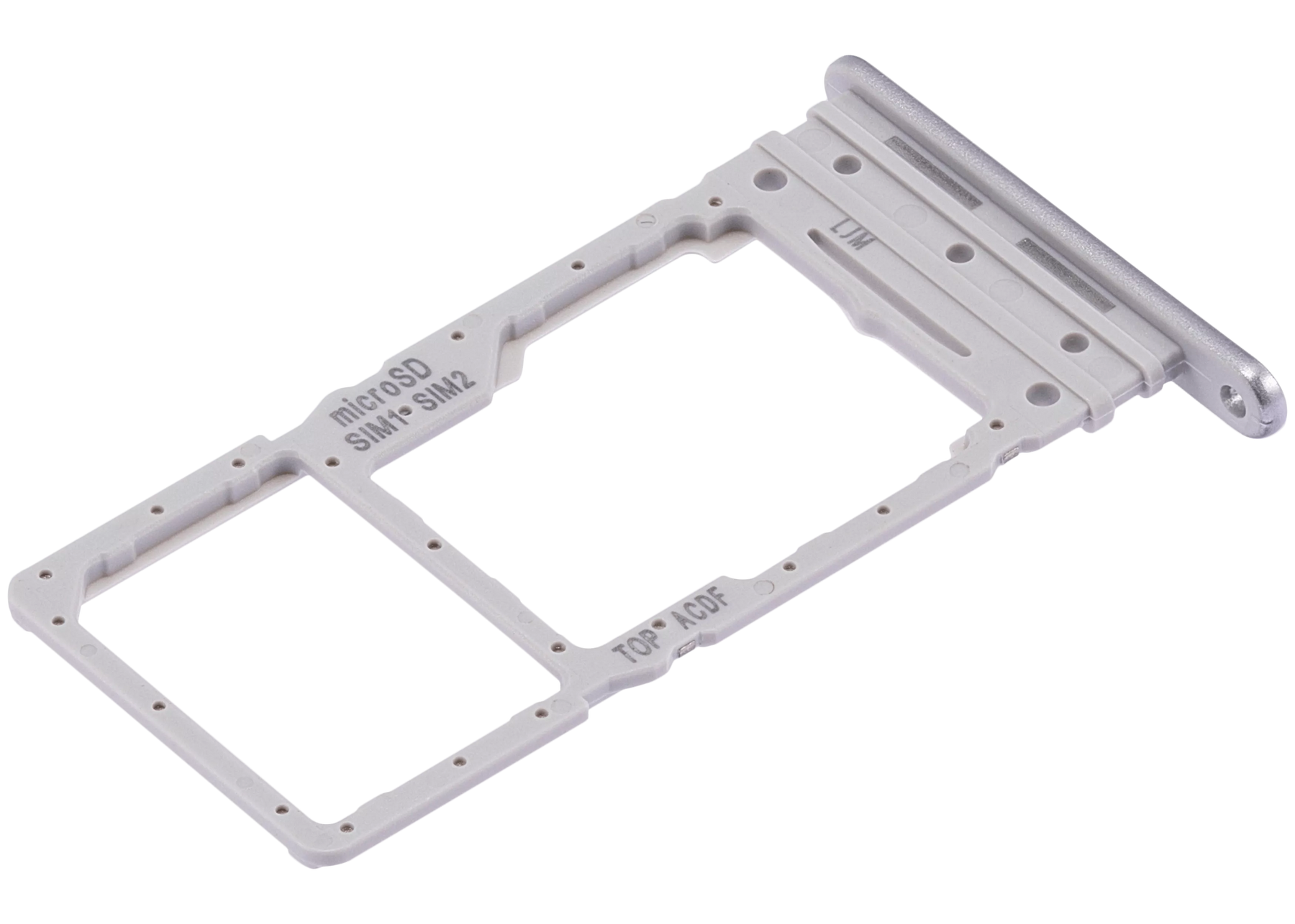 Dual Sim Card Tray Compatible For Samsung Galaxy A34 (A346 / 2023) (Silver)