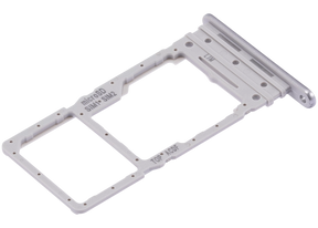 Dual Sim Card Tray Compatible For Samsung Galaxy A34 (A346 / 2023) (Silver)
