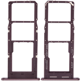 Dual Sim Card Tray Compatible For Samsung Galaxy A14 5G (A146F / 2023) (Dark Red)