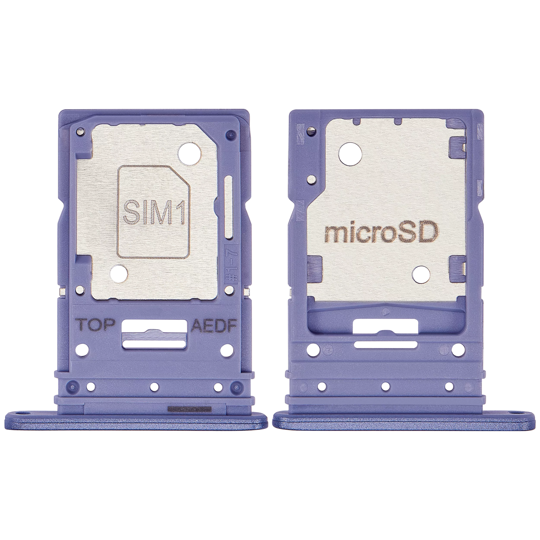 Sim Card Tray Compatible For Samsung Galaxy A54 5G Replacement (A546 / 2023) (Violet)