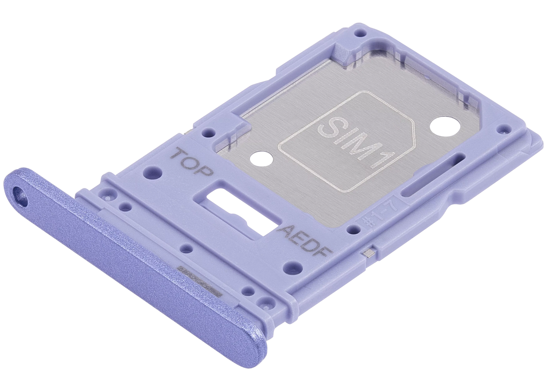 Sim Card Tray Compatible For Samsung Galaxy A54 5G Replacement (A546 / 2023) (Violet)