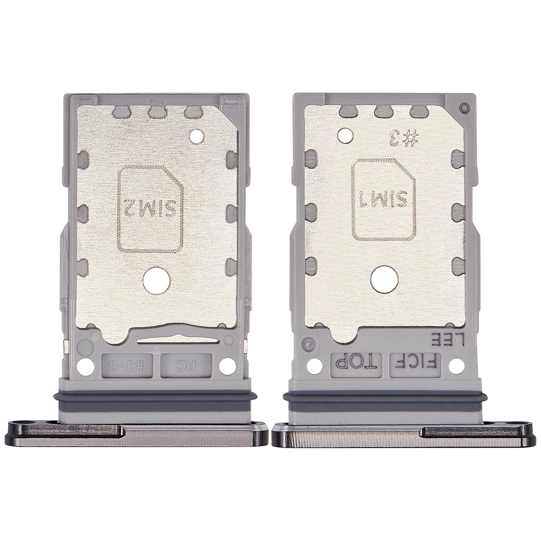 Replacement Dual Sim Card Tray Compatible For Samsung Galaxy Z Fold 4 (F936) (Phantom Black)