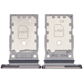 Replacement Dual Sim Card Tray Compatible For Samsung Galaxy Z Fold 4 (F936) (Phantom Black)