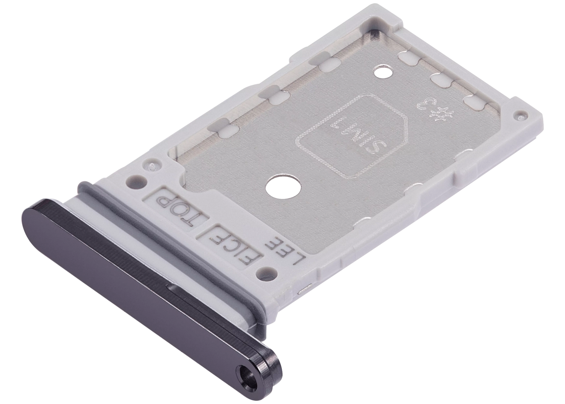 Replacement Dual Sim Card Tray Compatible For Samsung Galaxy Z Fold 4 (F936) (Phantom Black)