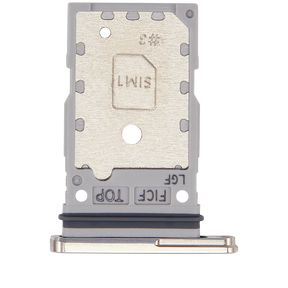 Dual Sim Card Tray Compatible For Samsung Galaxy Z Fold 4 Replacement (F936) (Beige)