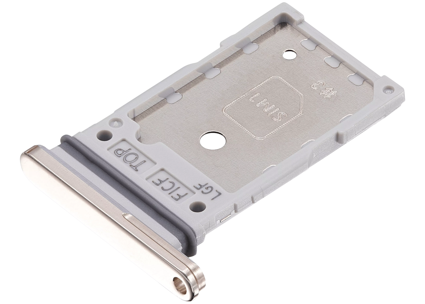 Dual Sim Card Tray Compatible For Samsung Galaxy Z Fold 4 Replacement (F936) (Beige)