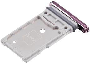 Dual Sim Card Tray Replacement Compatible For Samsung Galaxy Z Fold 4 (F936) (Burgundy)