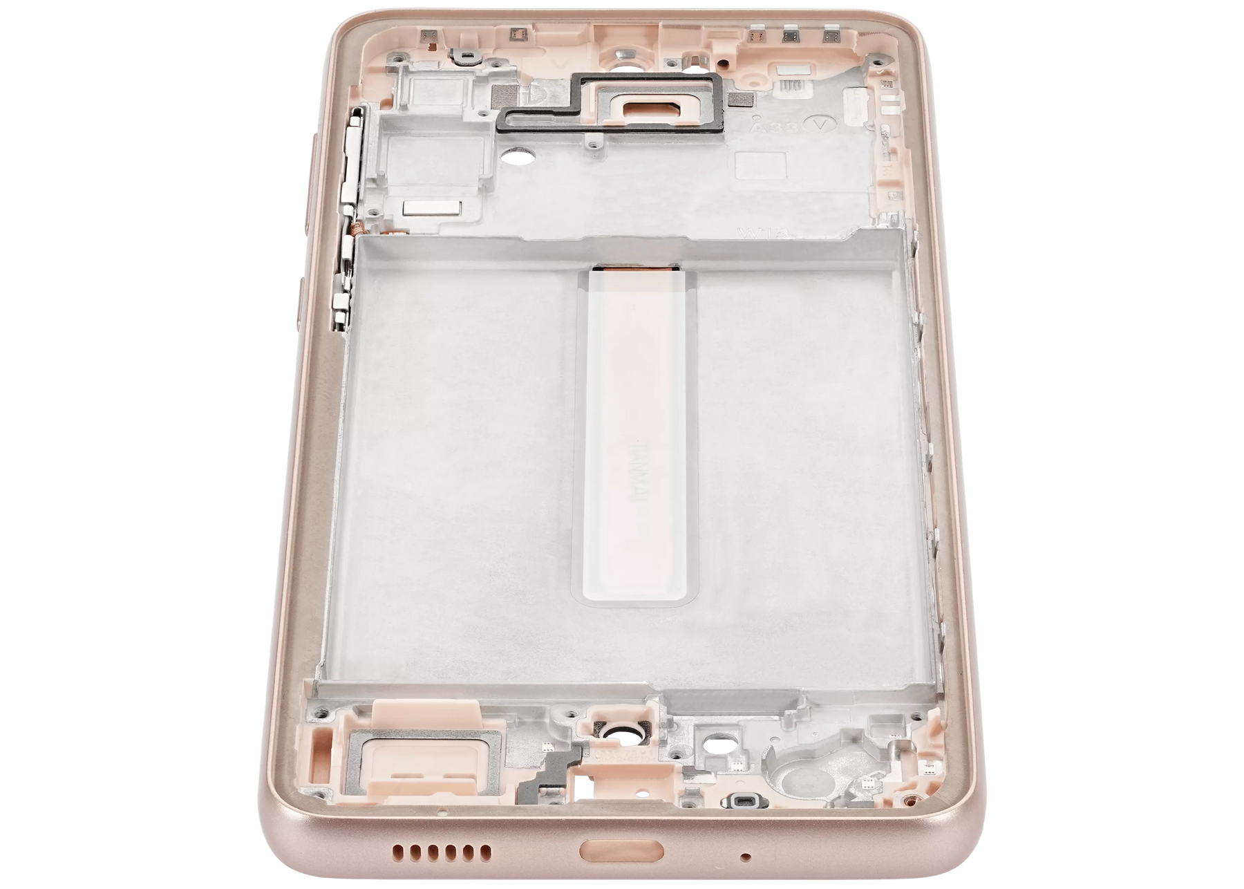 Mid-Frame Housing Compatible For Samsung Galaxy A33 5G (A336 / 2022) (Peach)