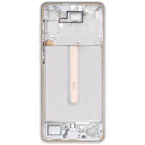 Mid-Frame Housing Compatible For Samsung Galaxy A33 5G (A336 / 2022) (White)