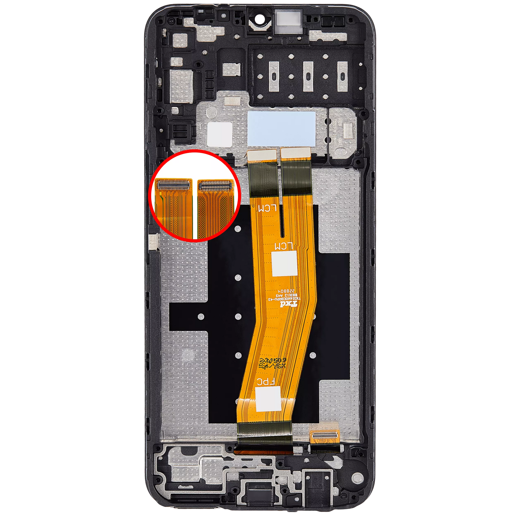 LCD Assembly With Frame Compatible For Samsung Galaxy A14 4G (A145P / A145R / 2023) (Refurbished) (All Colors)