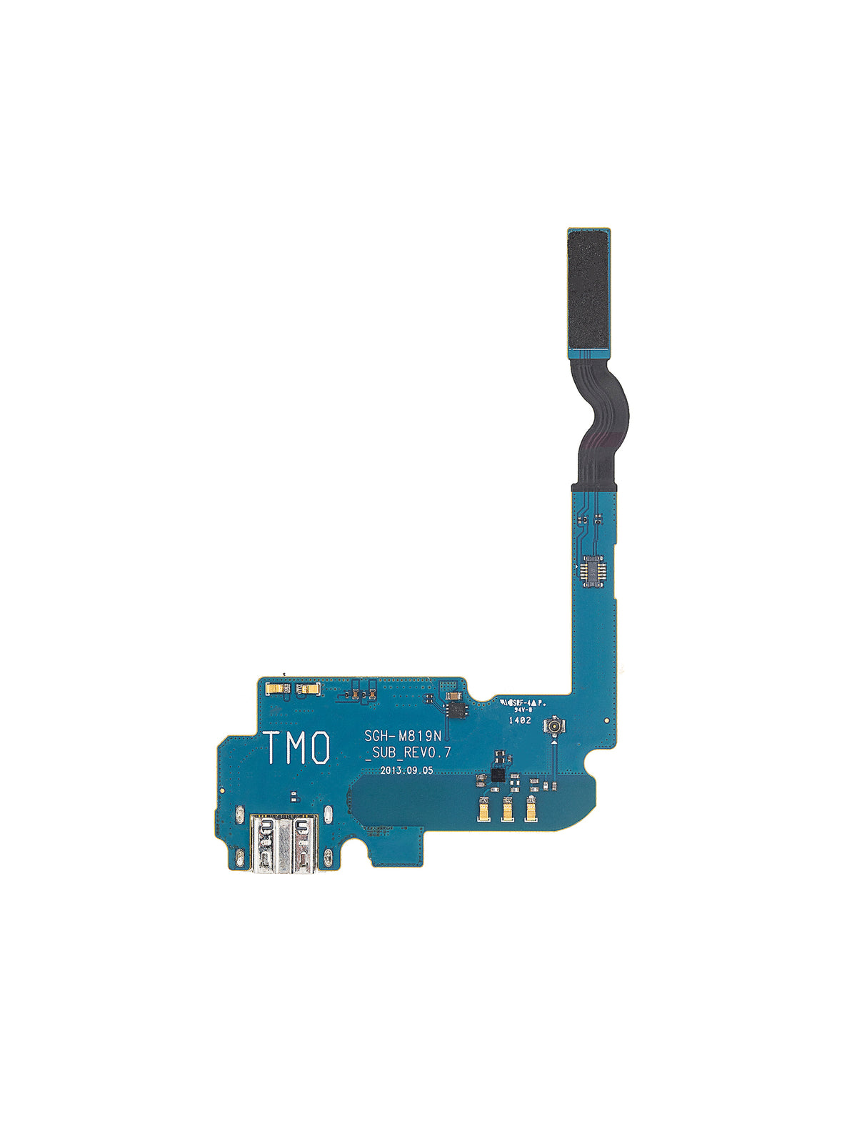 Charging Port Flex Cable Replacement Compatible For Samsung Galaxy Mega 6.3 (M819N) (MetroPCS) (Premium)