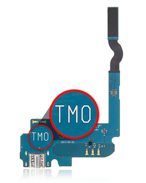 Charging Port Flex Cable Replacement Compatible For Samsung Galaxy Mega 6.3 (M819N) (MetroPCS) (Premium)