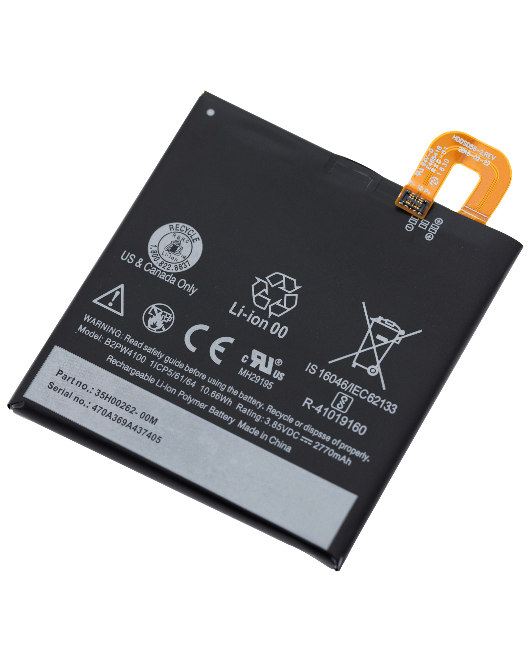 Replacement Battery Compatible For Google Pixel (B2PW4100)