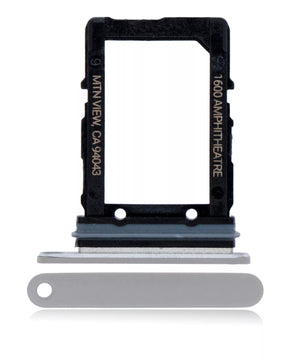 Sim Card Tray Compatible For Google Pixel 2 XL Replacement (White)