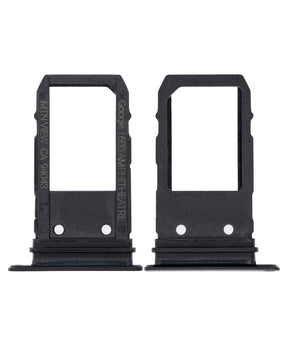 Replacement Sim Card Tray Compatible For Google Pixel 2 (Just Black)
