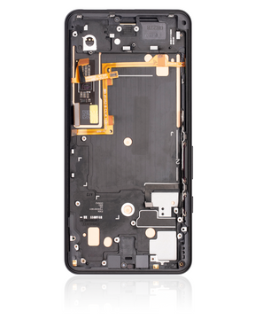 Replacement OLED Assembly With Frame Compatible For Google Pixel 3 XL (Refurbished) (Just Black)