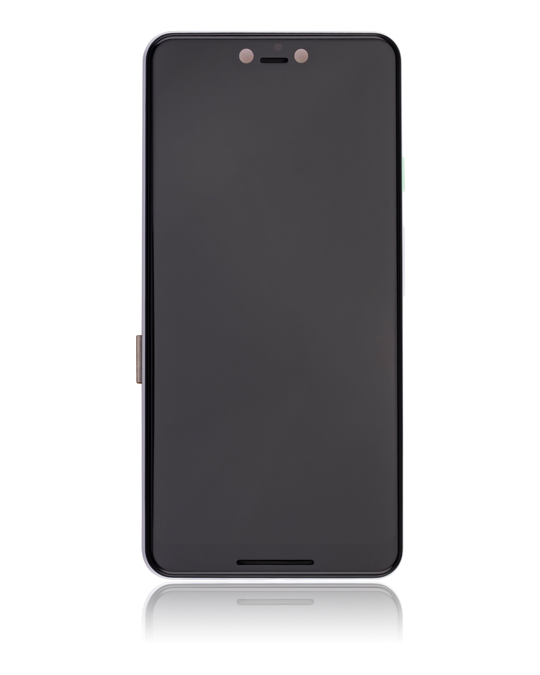 OLED Assembly With Frame Compatible For Google Pixel 3 XL Replacement (Refurbished) (Clearly White)