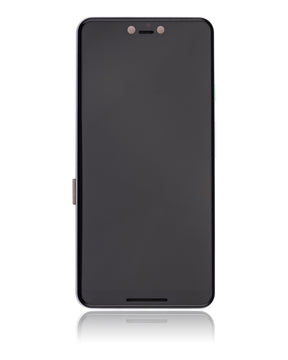 OLED Assembly With Frame Compatible For Google Pixel 3 XL Replacement (Refurbished) (Clearly White)