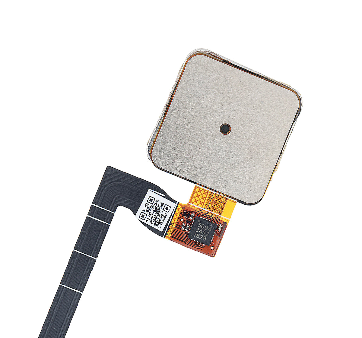 Replacement Home Button With Fingerprint Sensor Compatible For Google Pixel 3 (Clearly White)