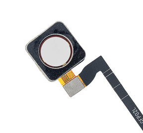 Replacement Home Button With Fingerprint Sensor Compatible For Google Pixel 3 (Clearly White)