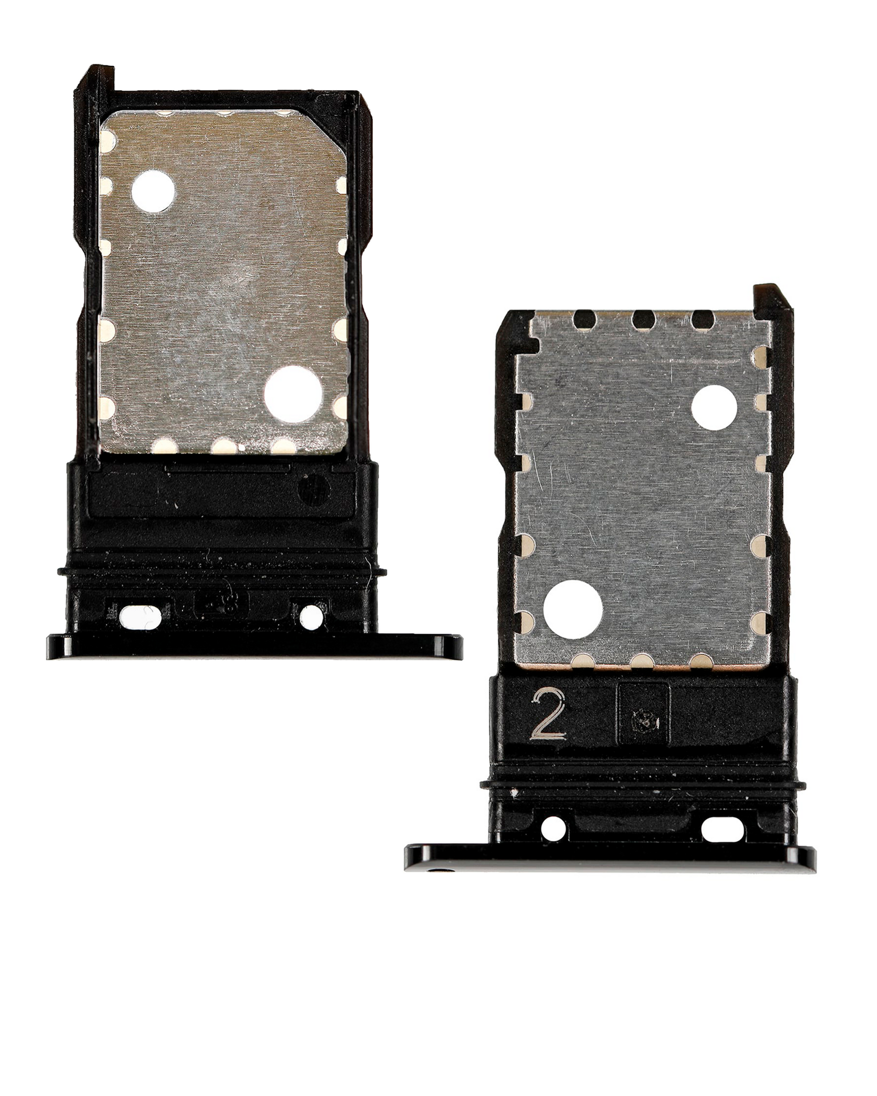 Sim Card Tray Compatible For Google Pixel 3 Replacement (Genuine OEM) (Just Black)