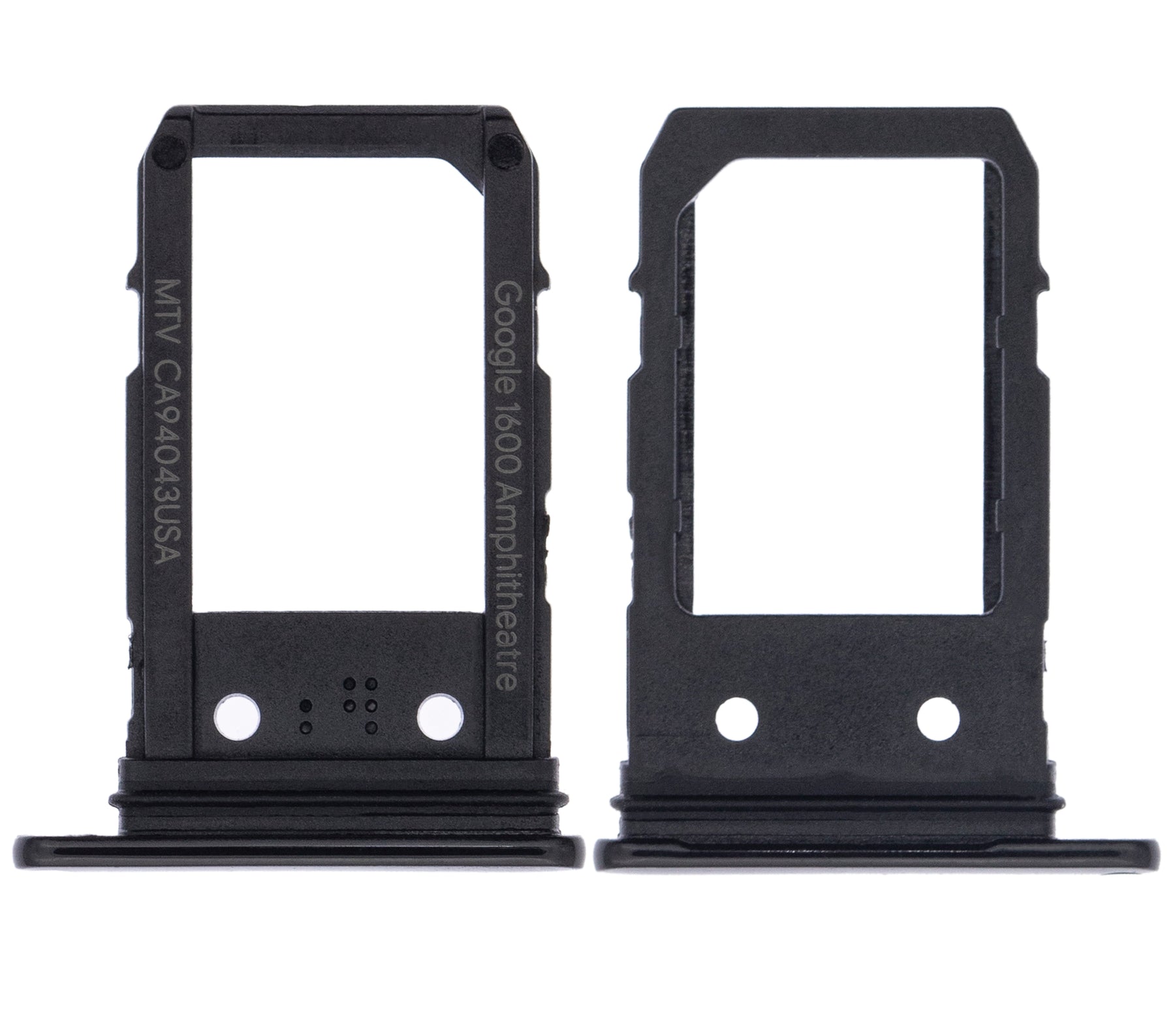 Replacement Sim Card Tray Compatible For Google Pixel 3a (Just Black)