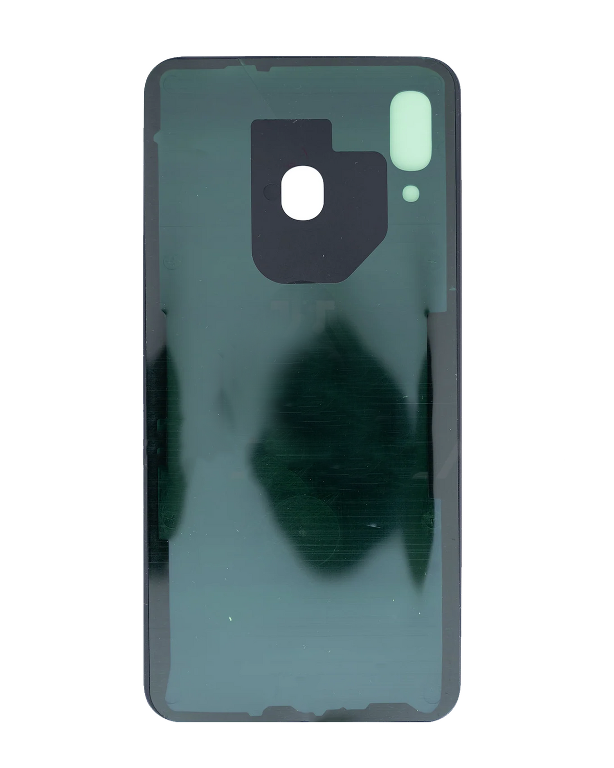 Back Cover Glass With Camera Lens Compatible Samsung Galaxy A20 (A205 / 2019) (Black) (Service Pack)