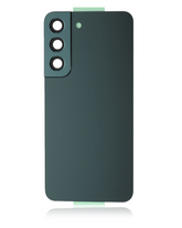 Back Cover Glass With Camera Lens Compatible Samsung Galaxy S22 5G Replacement(Green) (Service Pack)