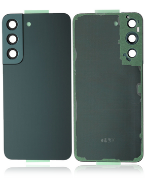 Back Cover Glass With Camera Lens Compatible Samsung Galaxy S22 5G Replacement(Green) (Service Pack)