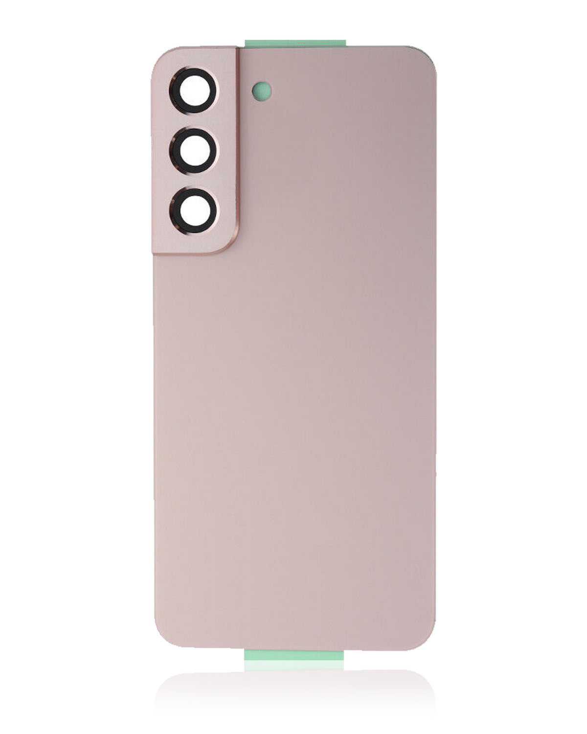 Back Cover Glass With Camera Lens Compatible Samsung Galaxy S22 5G Replacement (Pink Gold) (Service Pack)