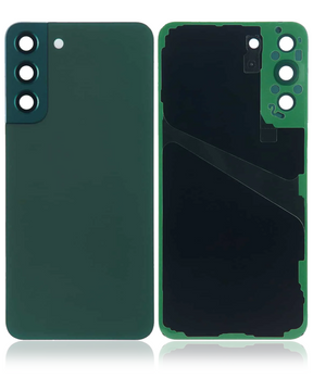 Back Cover Glass With Camera Lens Compatible Samsung Galaxy S22 Plus Replacement By Macfactory.Store(Service Pack) (Green)