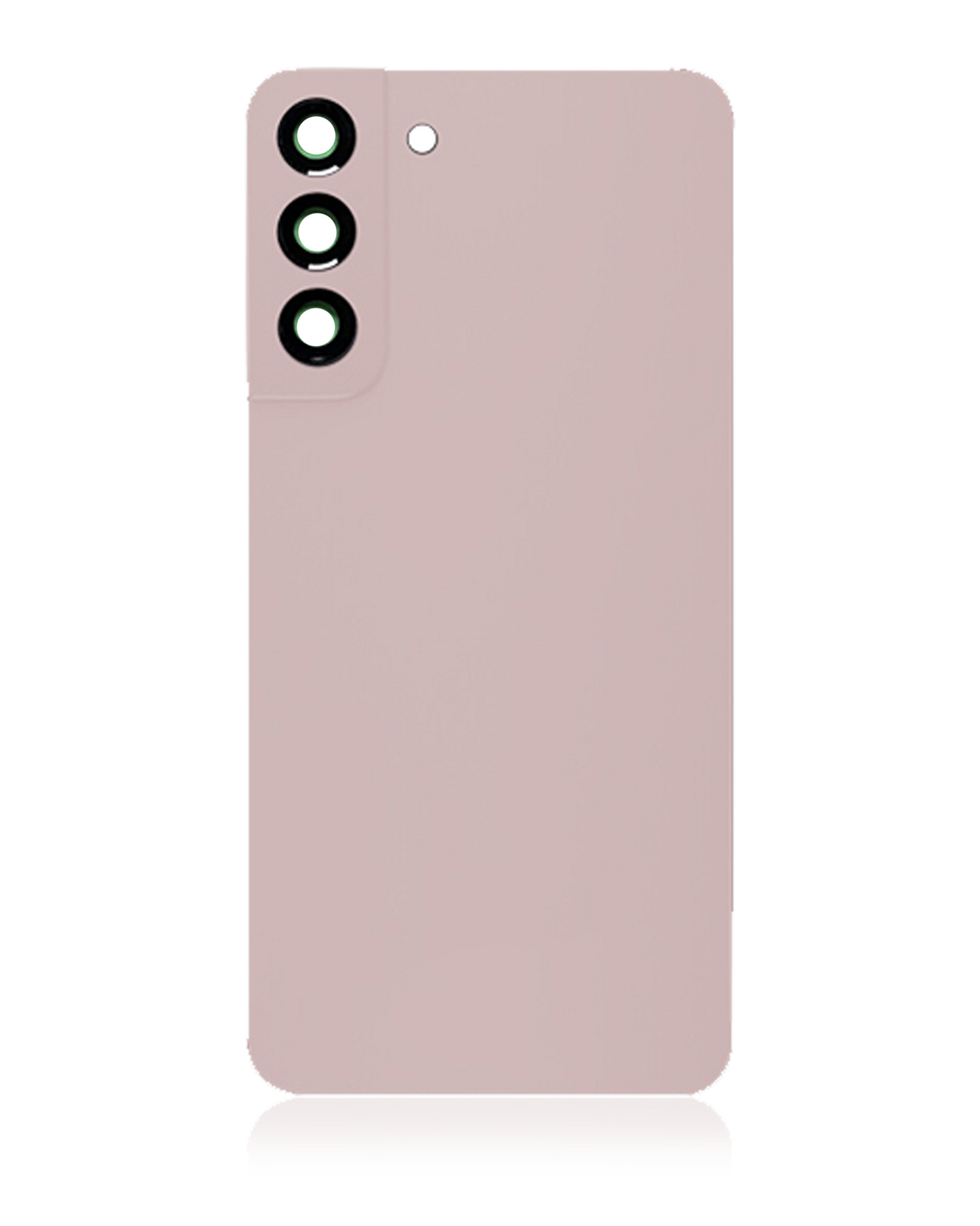 Replacement Back Cover Glass With Camera Lens Compatible Samsung Galaxy S22 Plus (Service Pack) (Pink Gold)