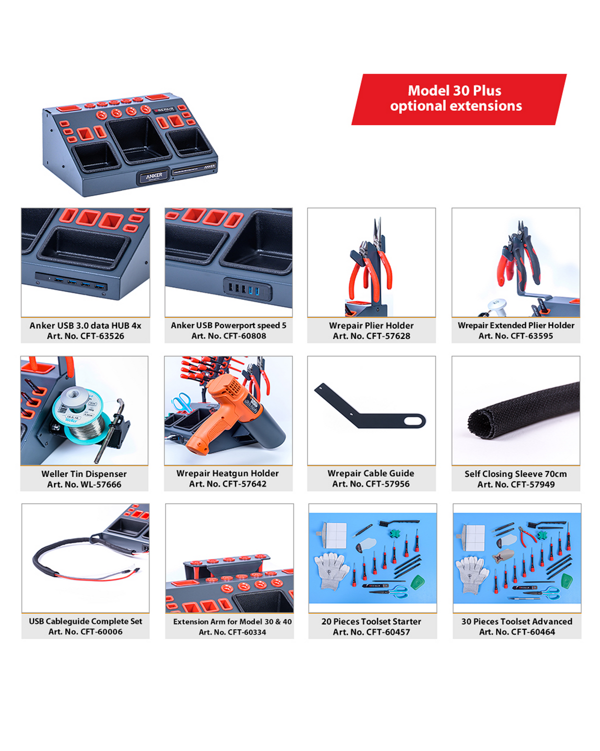 Station Model 30 Plus With USB Powerport HUB and NUC Ready (Wrepair)