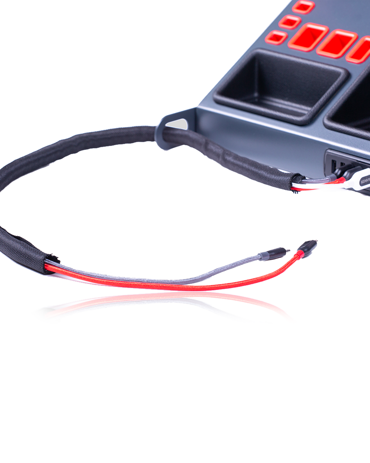 Cable Guide Including Twist-In Sleeve and 3x Anker USB Cables (Micro USB, Lightning, USB-C) (Wrepair)