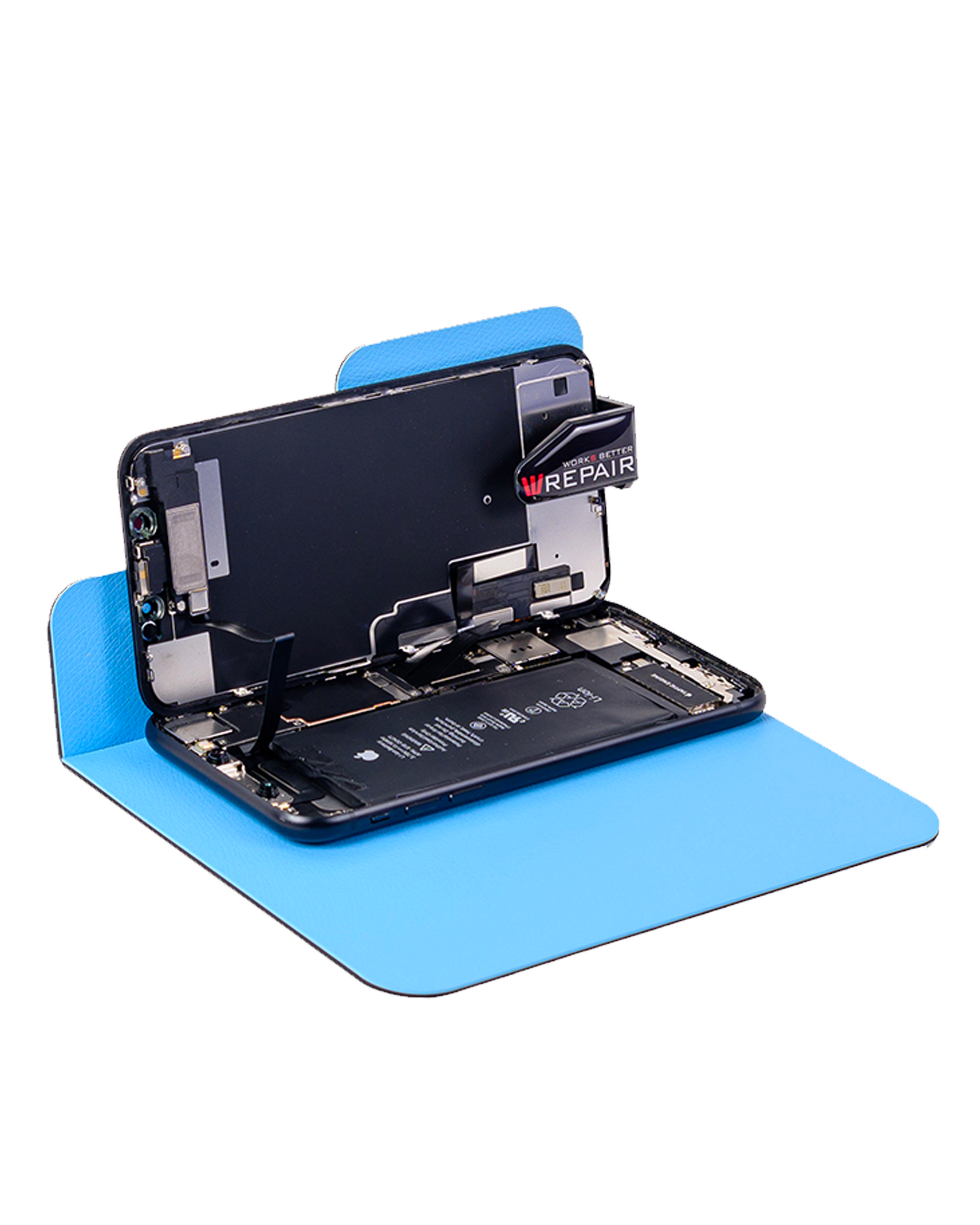 ESD Screen Support Stand w/ Adjustable Arm For Phones (Blue) (Wrepair)