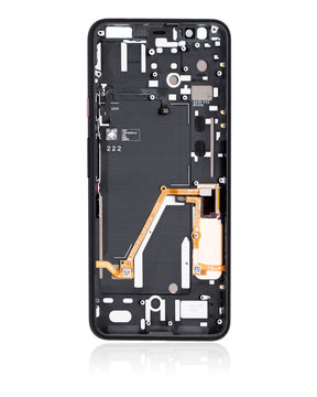 Replacement OLED Assembly With Frame Compatible For Google Pixel 4 XL (Refurbished) (Pink Power Button)