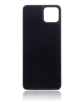 Back cover Glass Compatible For Google Pixel 4 Replacement (Just Black)