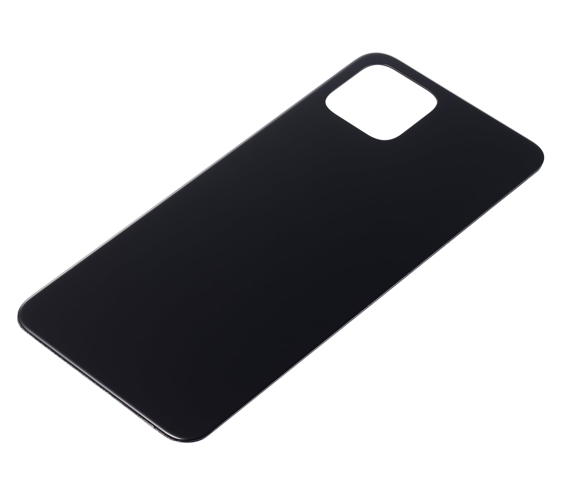 Back cover Glass Compatible For Google Pixel 4 Replacement (Just Black)