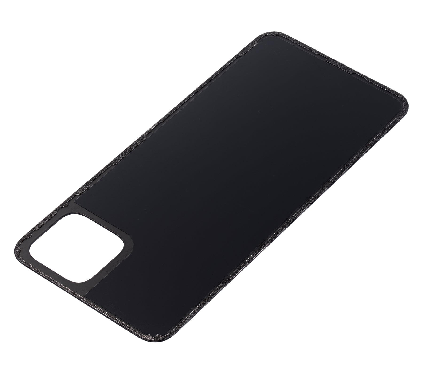 Back cover Glass Compatible For Google Pixel 4 Replacement (Just Black)