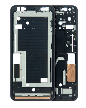 Mid-Frame Housing Compatible For Google Pixel 4XL Replacement  (Pink Power Button)