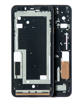 Replacement  Mid-Frame Housing Compatible For Google Pixel 4XL (Oh So Orange Power Button)