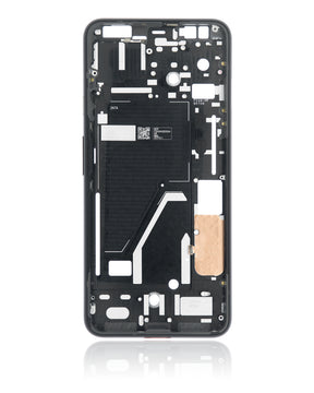 Replacement Mid-Frame Housing Compatible For Google Pixel 4XL (Clearly White Power Button)