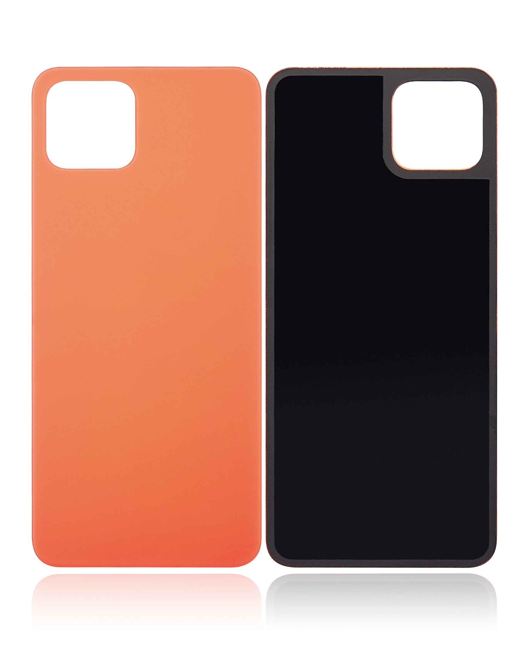 Back cover Glass Compatible For Google Pixel 4 Replacement(Oh So Orange)