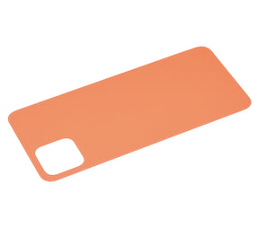 Back cover Glass Compatible For Google Pixel 4 Replacement(Oh So Orange)