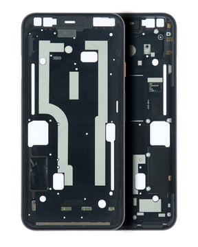 Mid-Frame Housing Compatible For Google Pixel 4 Replacement (Oh So Orange Power Button)