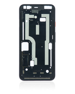 Mid-Frame Housing Compatible For Google Pixel 4 Replacement (Oh So Orange Power Button)