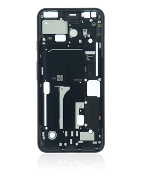Mid-Frame Housing Compatible For Google Pixel 4 Replacement (Oh So Orange Power Button)
