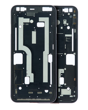 Mid-Frame Housing Compatible For Google Pixel 4 Replacement (Clearly White Power Button)