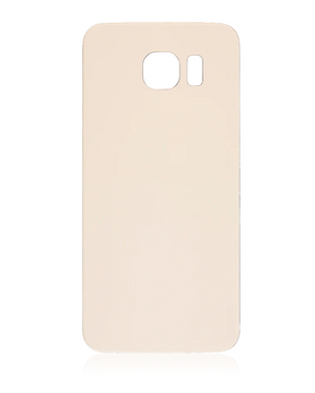 Back Cover Glass Replacement  Compatible For Samsung Galaxy S6 (Service Pack) (Gold Platinum)